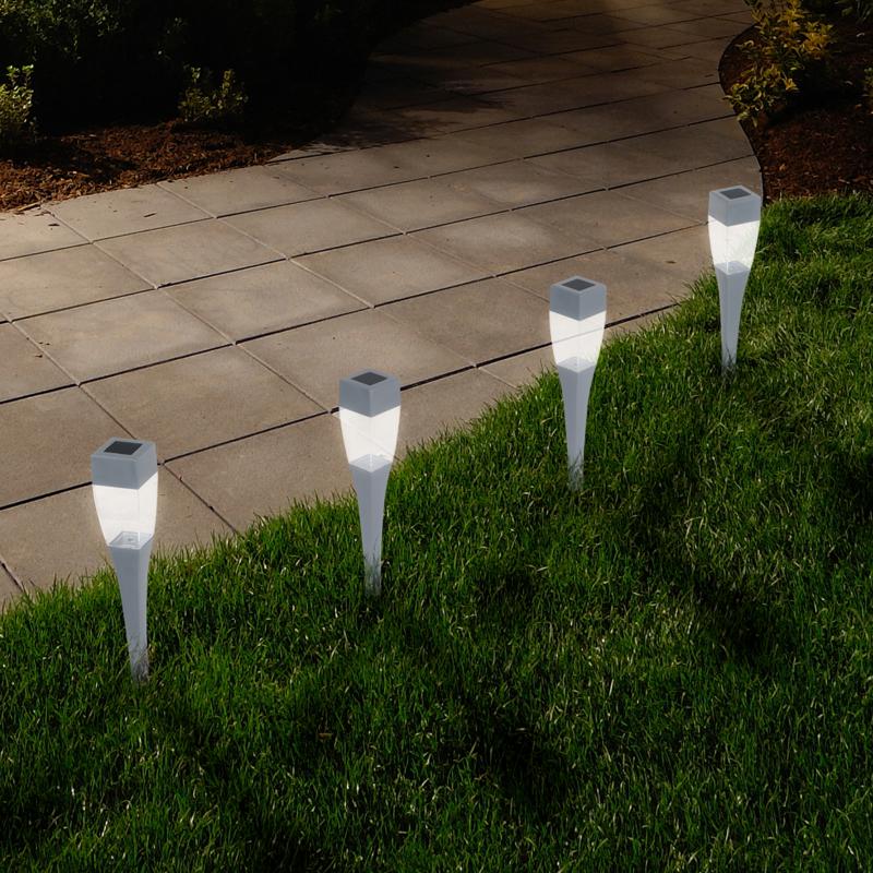 Pure Garden Solar Powered Modern Led Pathway Lights Set Of 24 8568103 Hsn - Pure Garden Led Solar Pathway Lights Pure Garden Solar Powered Modern Led Pathway Lights Set Of 24 8568103 Hsn - Pure Garden Led Solar Pathway Lights