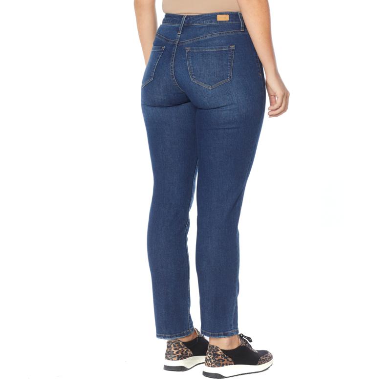 (HSN) Skinnygirl Celeste StraightLeg HighRise Jean 770183