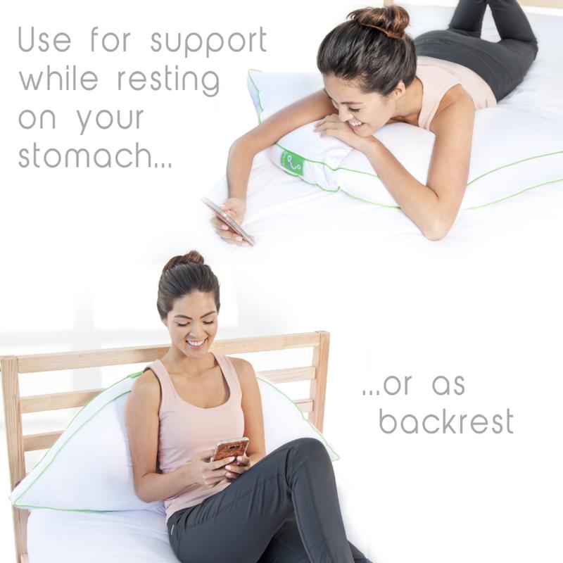 sleep yoga side sleeper pillow