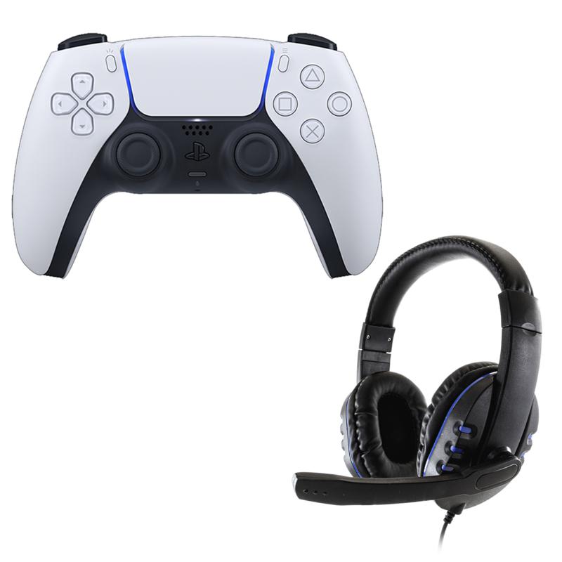 ps5 controller and headset