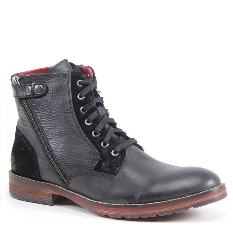 Testosterone Shoes Ball of Fire Men's Lace Up Leather Boot