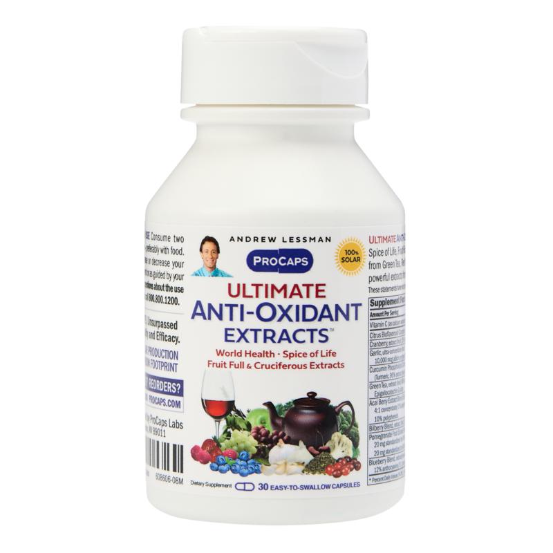 Ultimate Anti-Oxidant Extracts - 30 Capsules