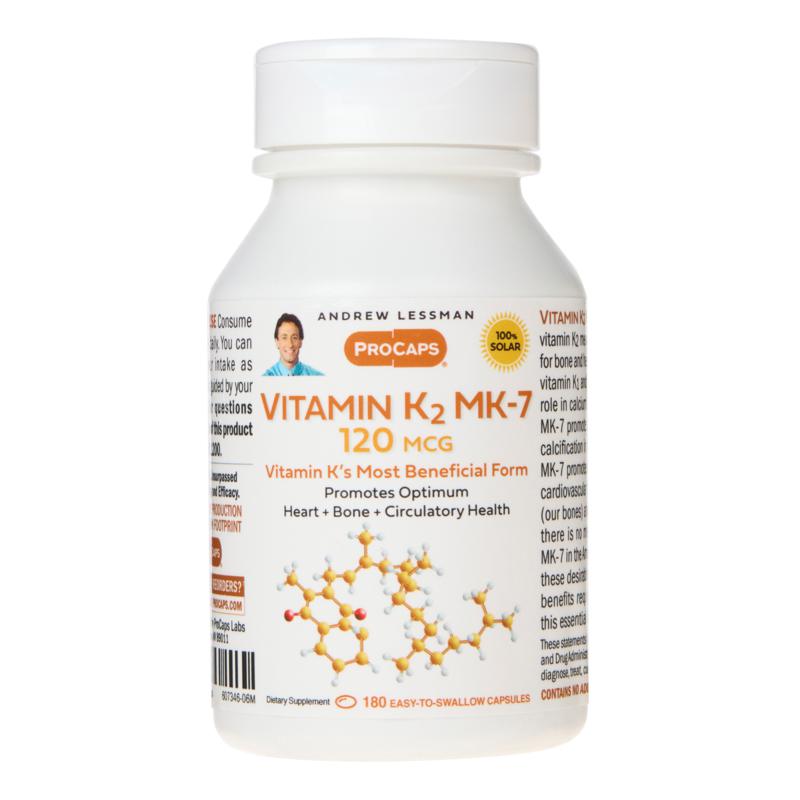 Vitamin K-2 MK-7 120 - 180 Capsules - 9013036 | HSN