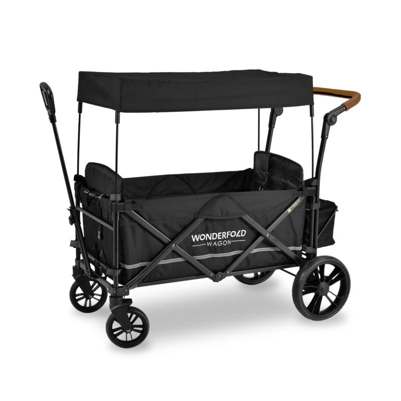 Wonderfold Wagon Pull & Push Double Stroller Wagon 2-Seater - 9793091 | HSN