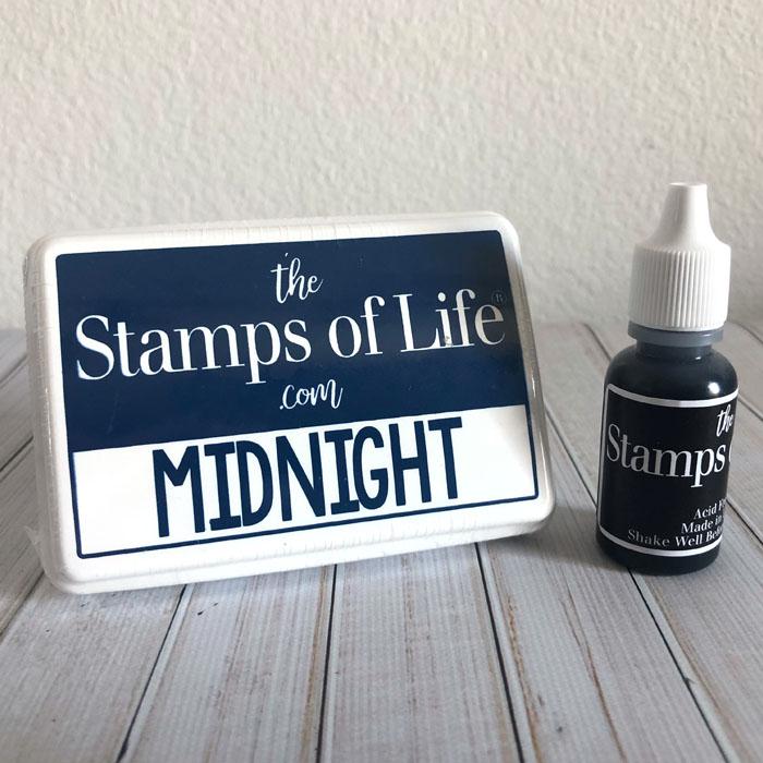 The Stamps of Life Ink Pad and Refill Midnight 20170178 HSN