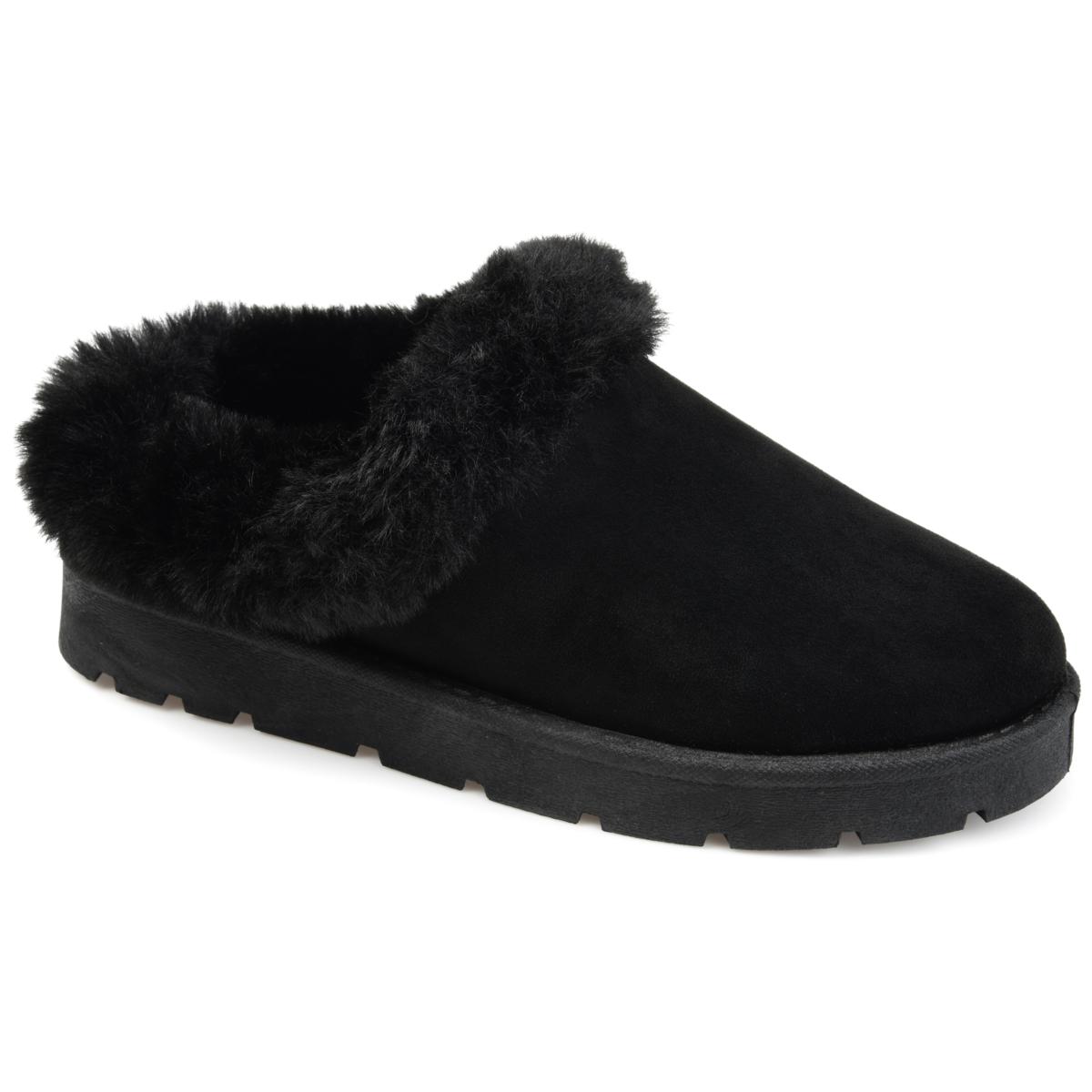 journee collection brown slippers