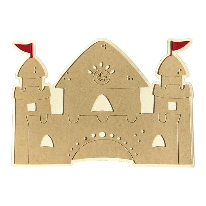 The Stamps of Life 5" x 7" Sandcastle Foldit Set of 2 20275550 HSN