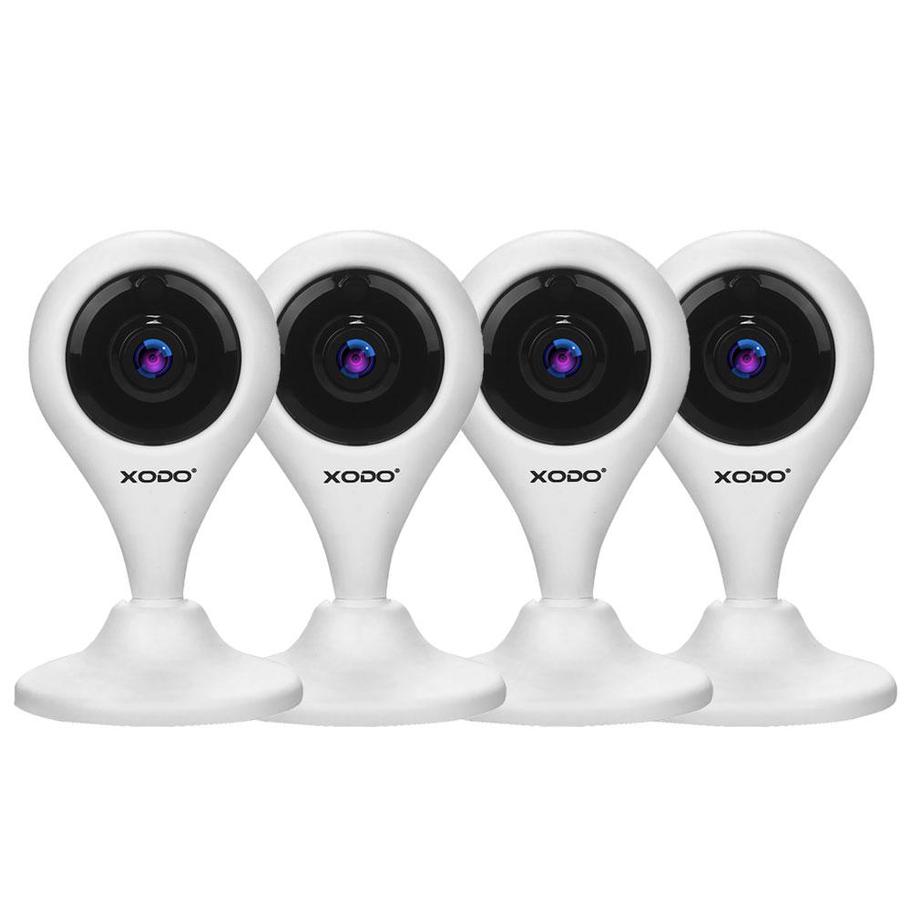 Contixo XODO E4 1080p Indoor Wi-Fi Camera 4-pack - 20491303 | HSN