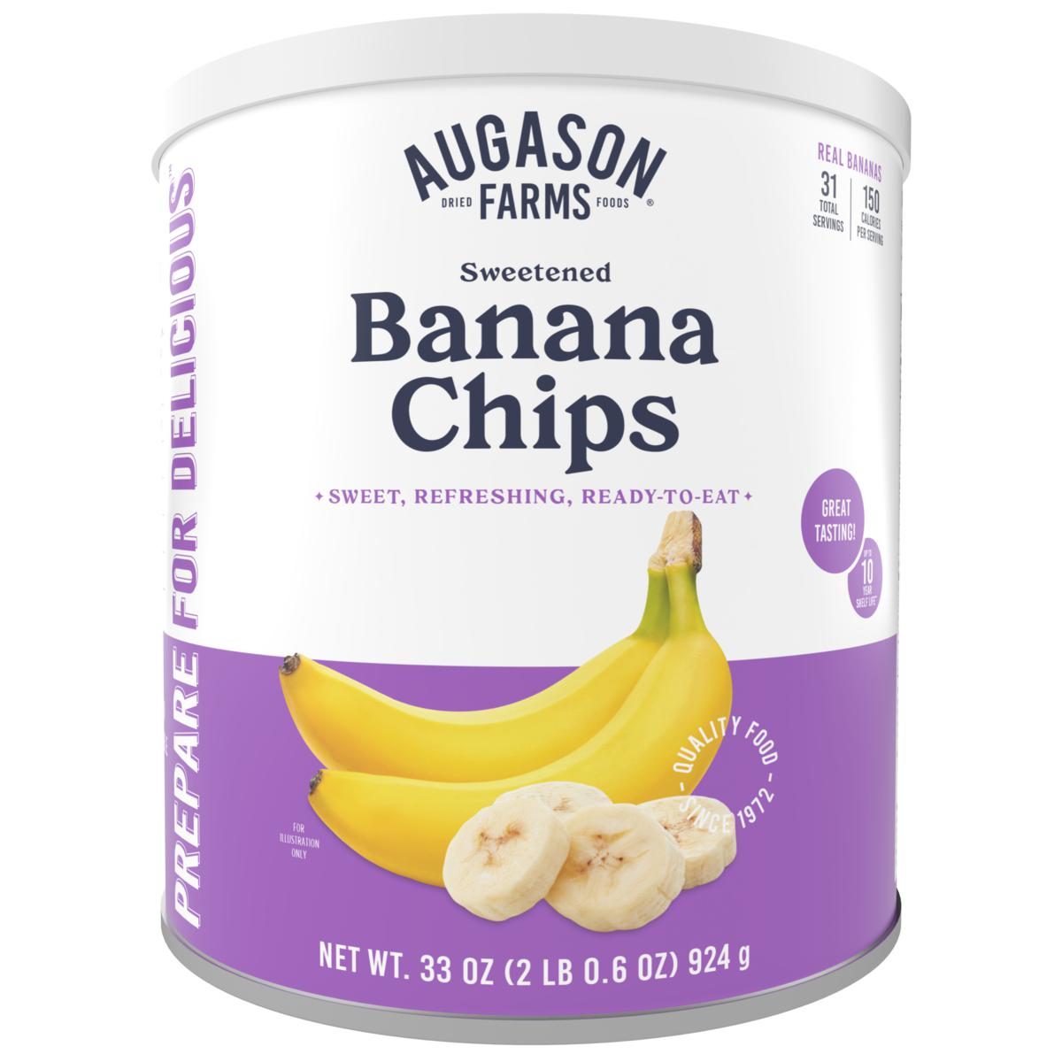 Augason Farms Banana Chips 20518743 HSN