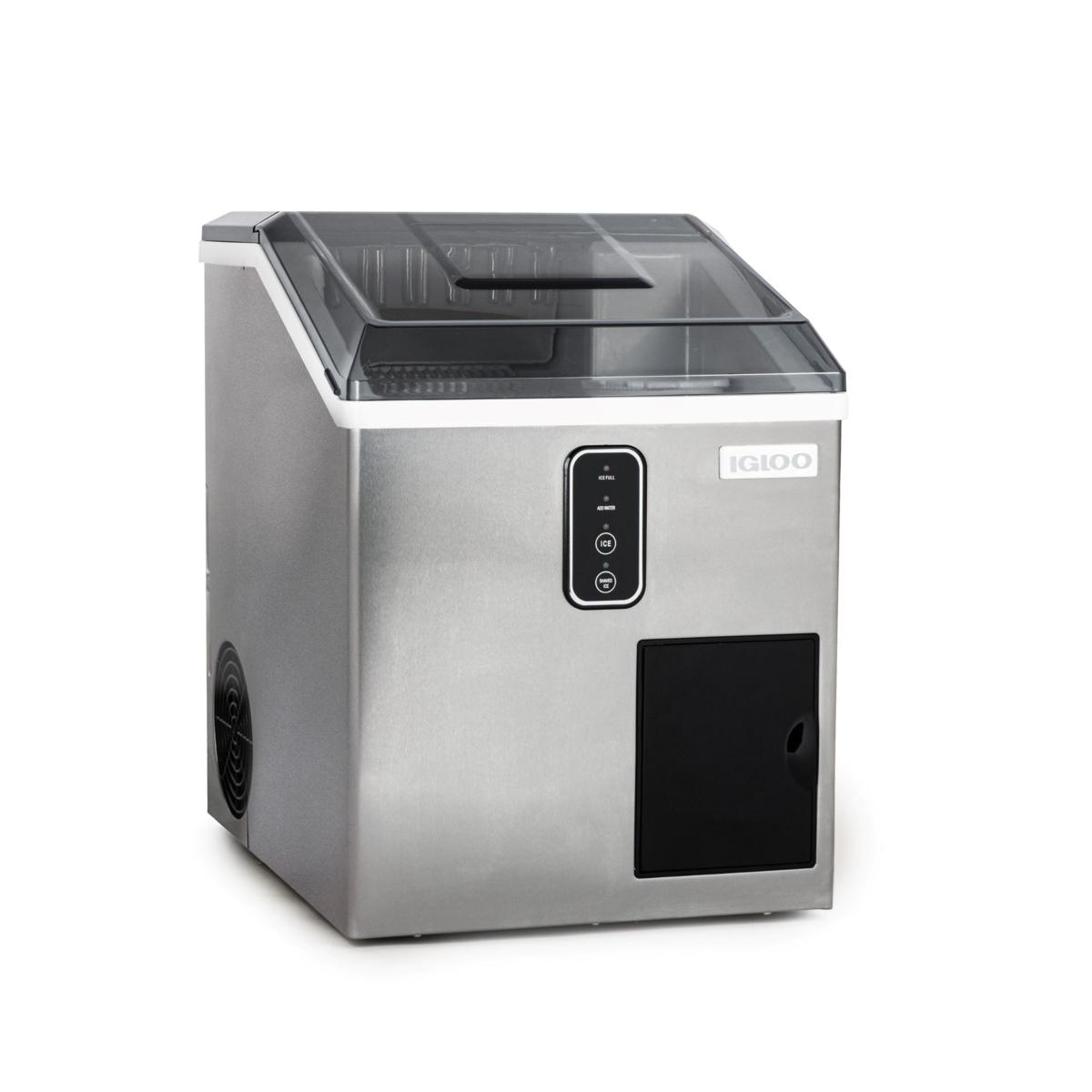 IGLOO IGLICEBDC44SS 44 lb. Ice Maker and Dispensing Ice Shaver