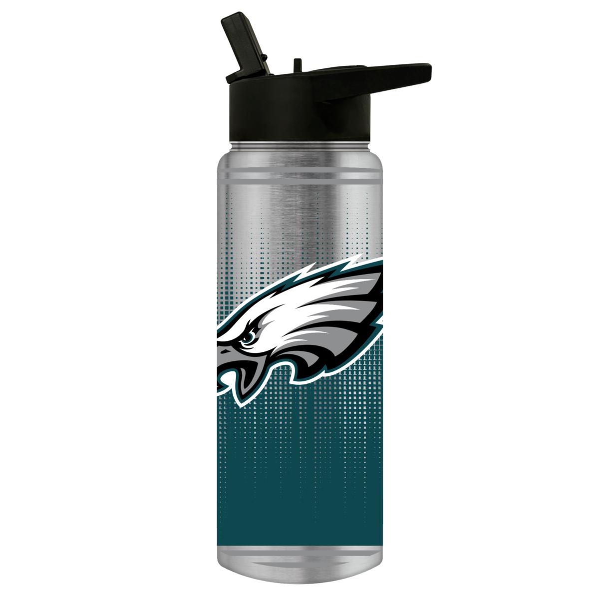 Officially Licensed NFL Eagles 24oz. Water Bottle Vapor Graphics 20657185 HSN