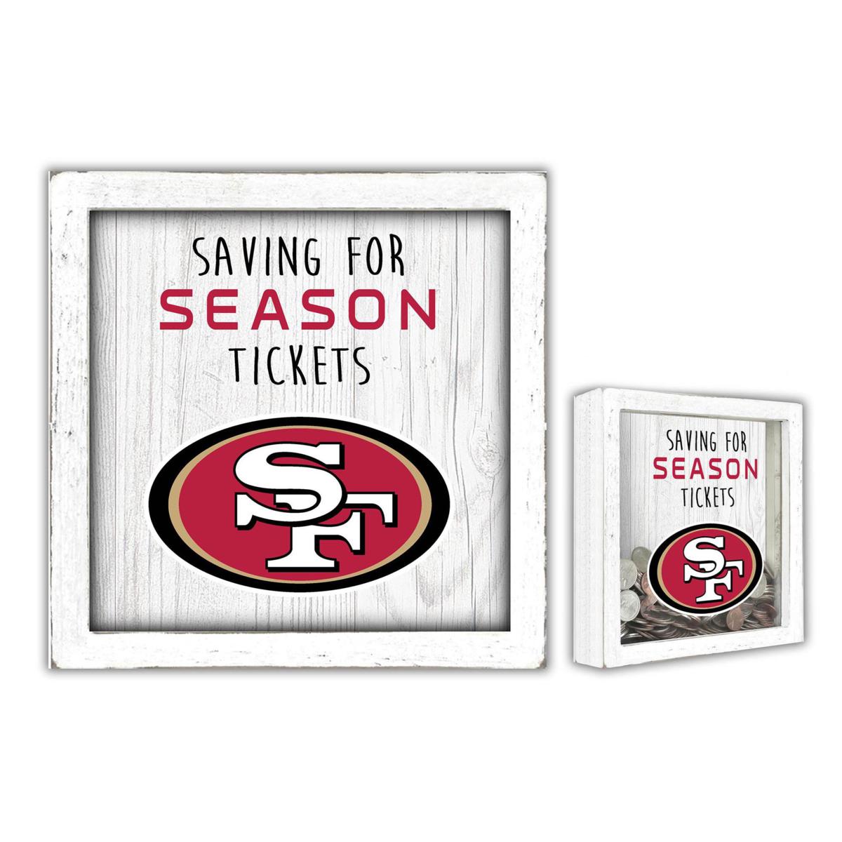 Officially Licensed NFL San Francisco 49ers Saving For Tickets Money ...