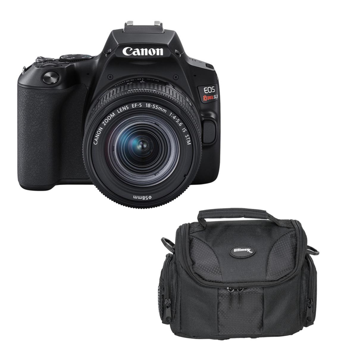 Canon EOS Rebel SL3 DSLR Camera with 1855mm Lens Bundle 20745965 HSN