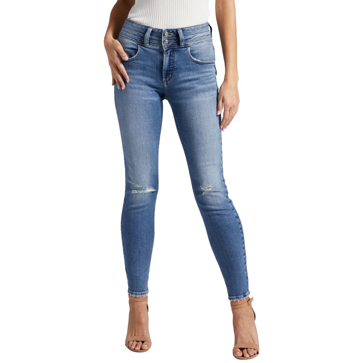 Silver Jeans Co. Avery High Rise Skinny Jeans 20872503 HSN