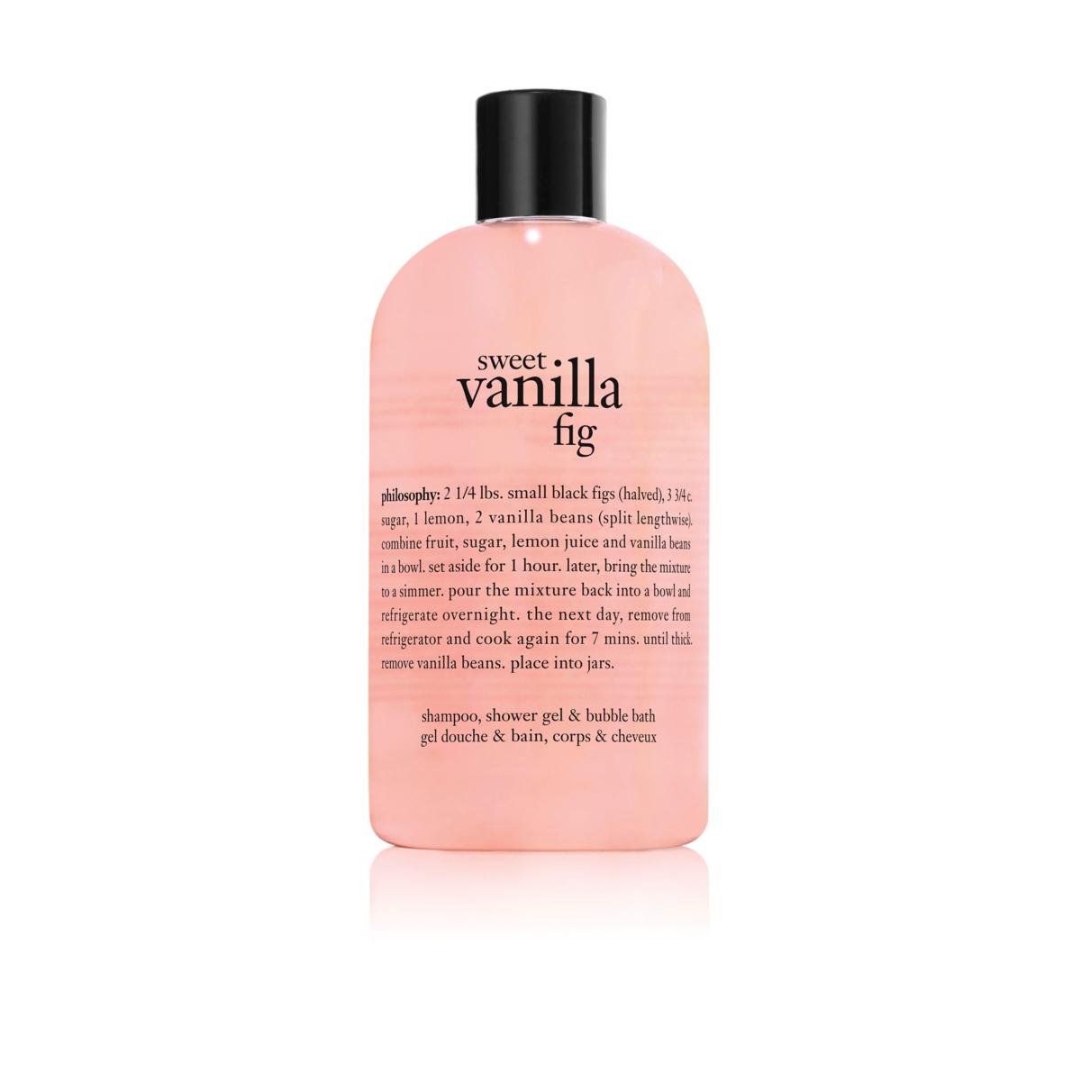 philosophy sweet vanilla fig shower gel 16 oz. 20959399 HSN