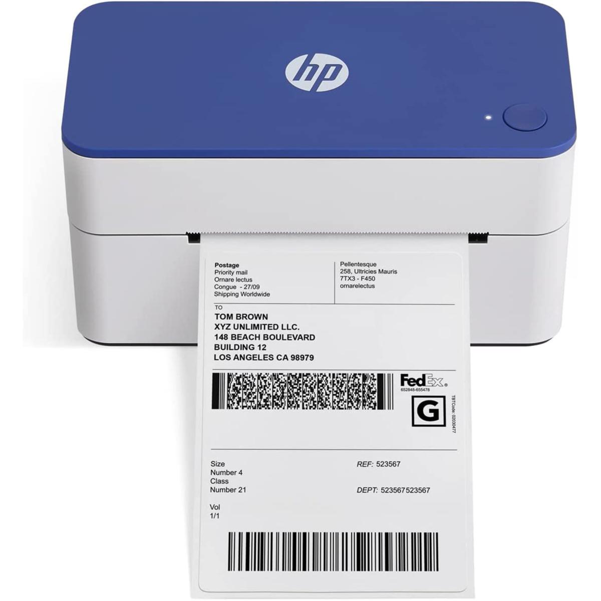 HP 4" x 6" Compact Label Thermal Shipping Printer 300 DPI 21137297 HSN