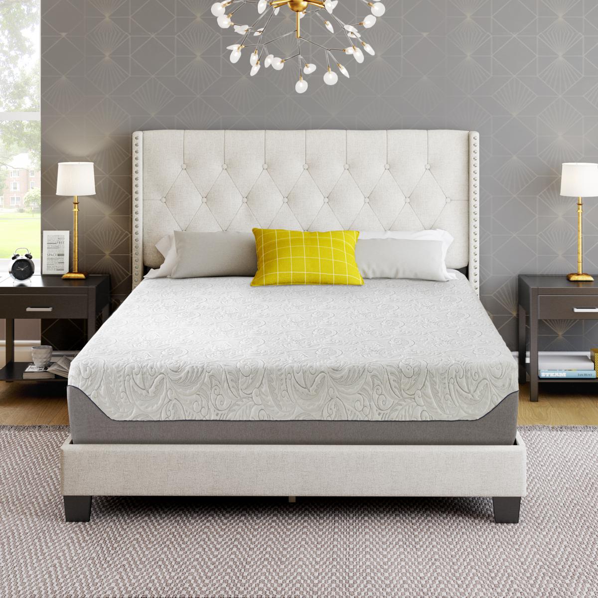 Boyd Sleep 8" Air Flow Gel Memory Foam Mattress Queen 21251896 HSN