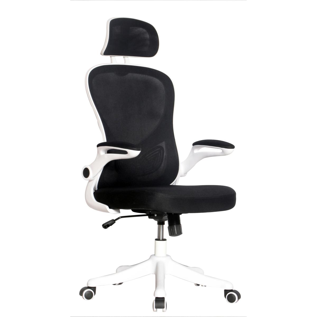 Elama High Back Adjustable Mesh and Fabric Office Chair with Head Rest 21272703 HSN