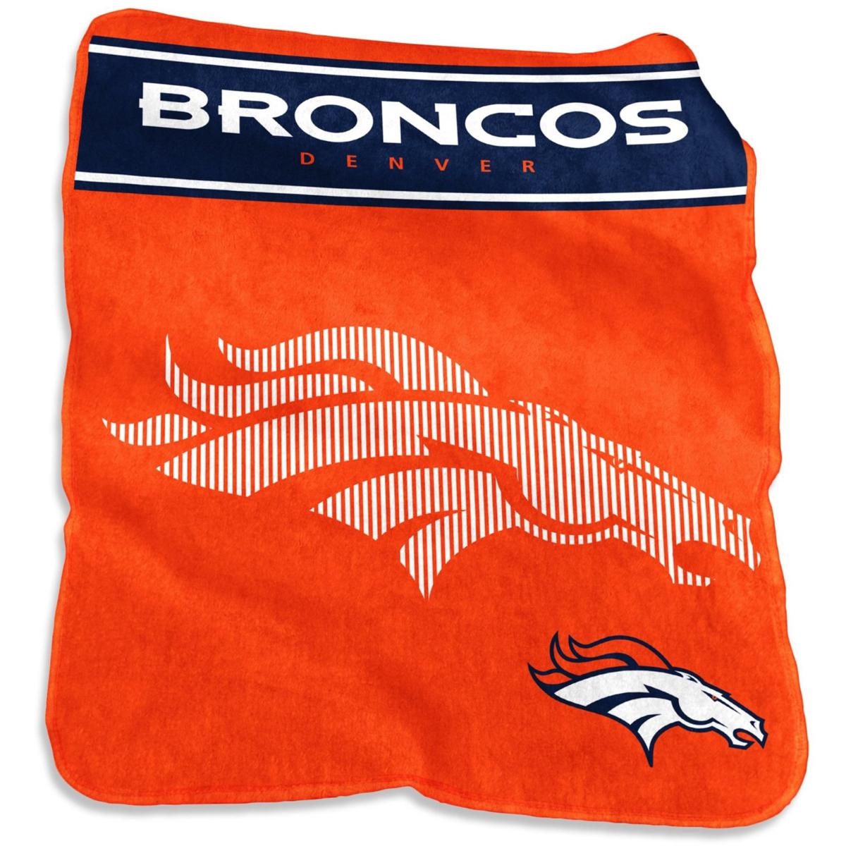 Officially Licensed NFL Broncos 60'' x 80'' XL Plush Throw Blanket