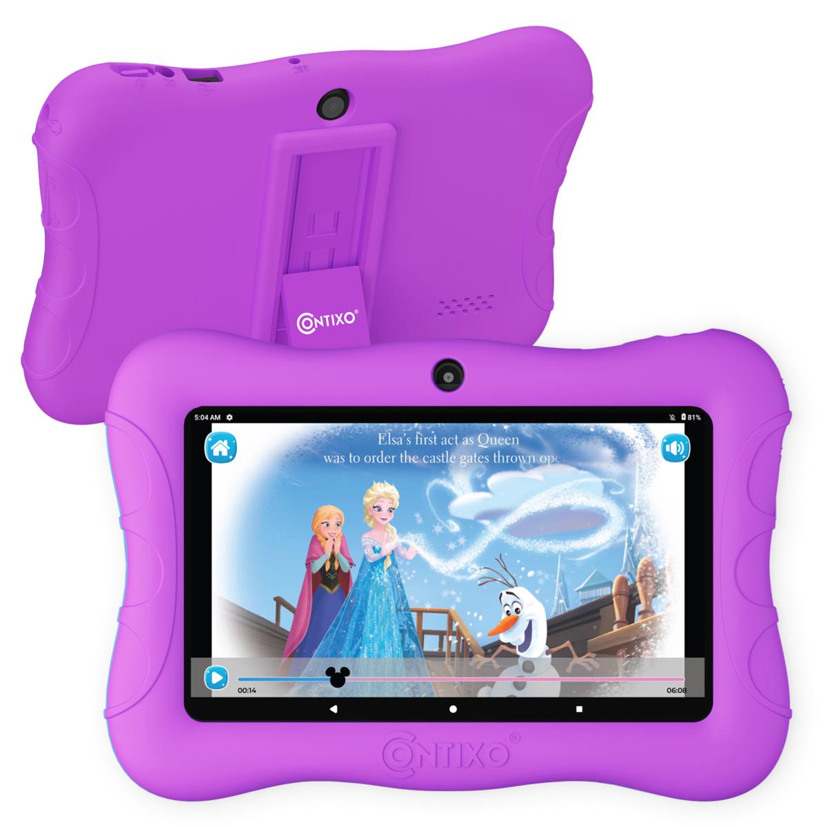 Contixo V9 7" HD Kids Tablet 32GB Dual Camera w/ 50 Disney eBooks