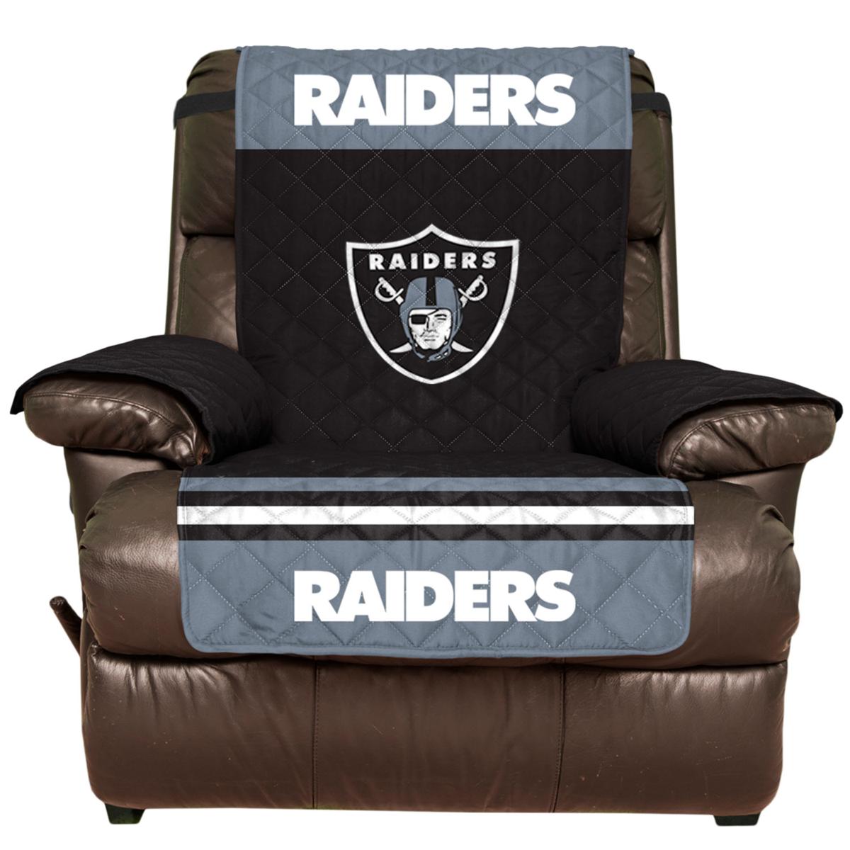 Pegasus Las Vegas Raiders 65" x 80" Reversible Recliner Protector