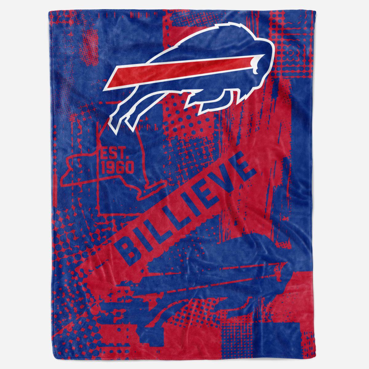 Buffalo Bills 60" x 80" Hometown Blanket 22196387 HSN