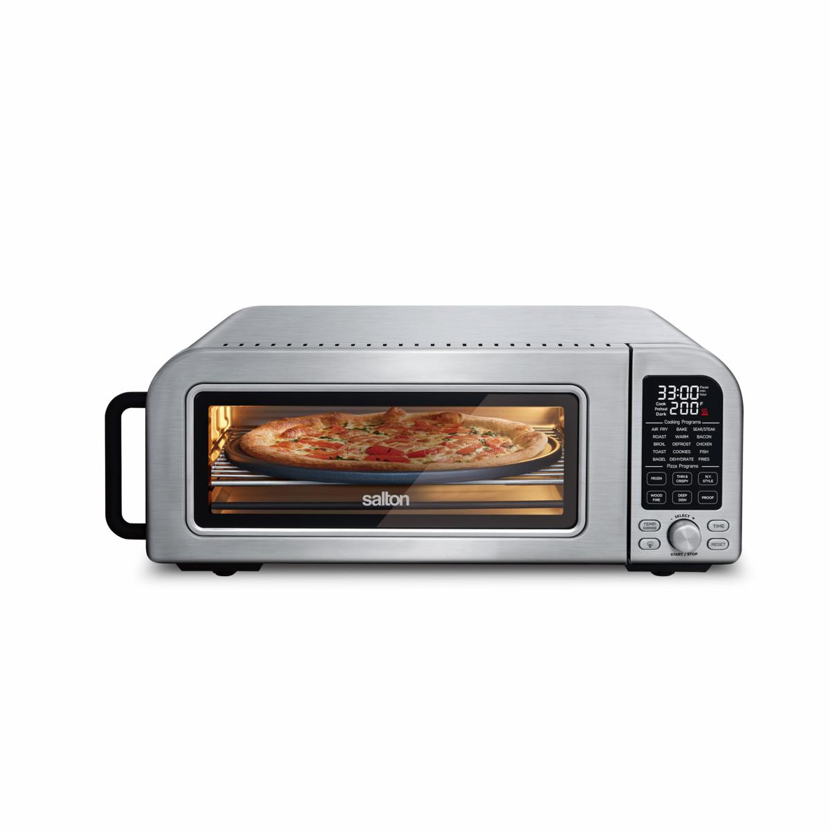 Salton Stainless Steel Pizzadesso Professional Pizza Oven 23252253 HSN