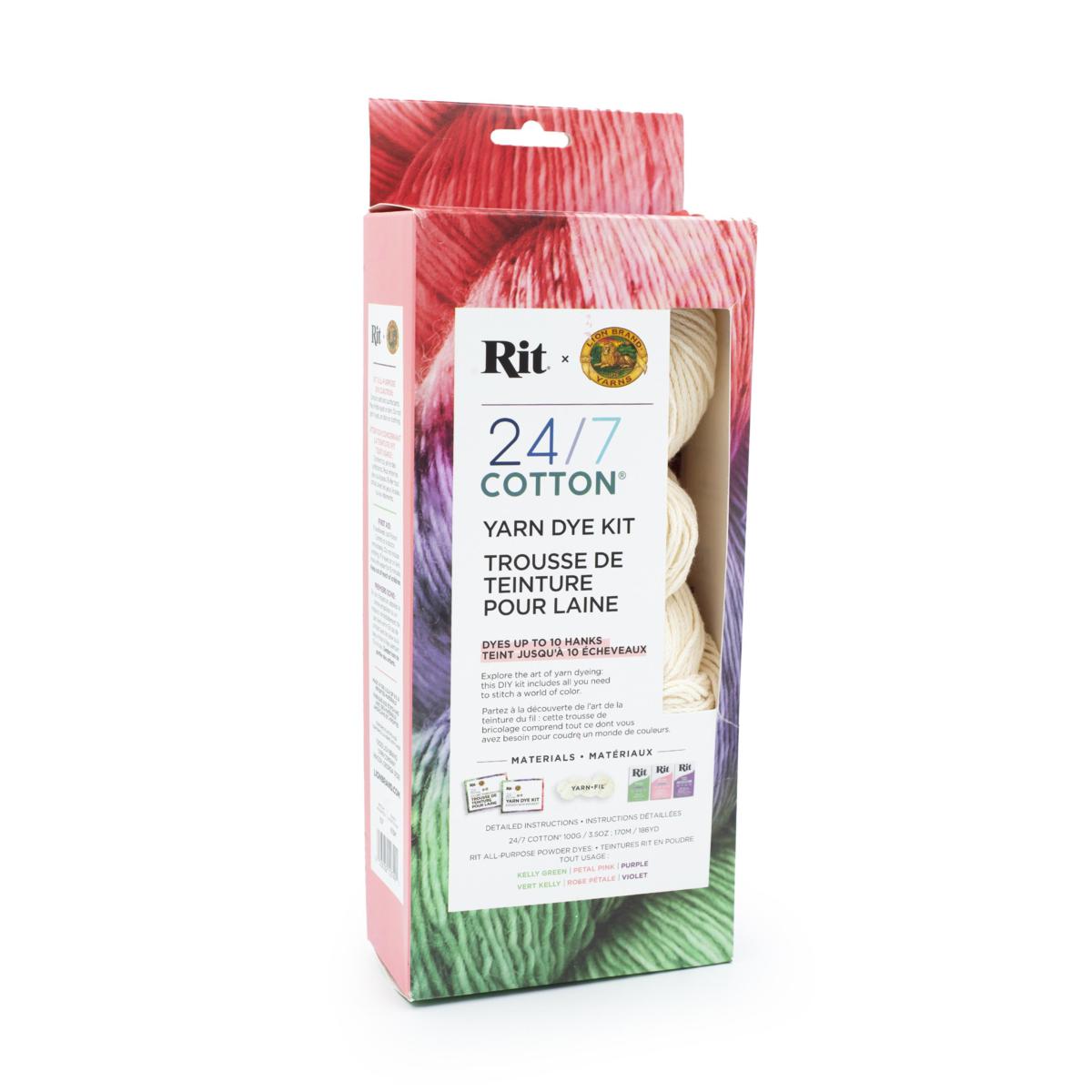 Cotton Yarn & Rit Dye Kit 23358948 HSN
