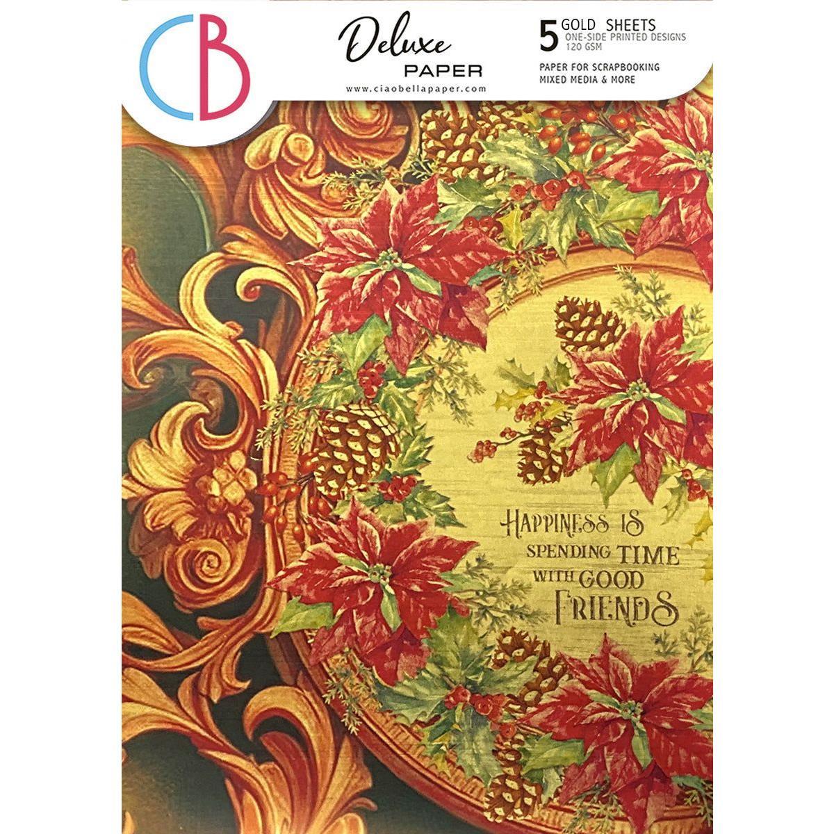 Ciao Bella Deluxe The Nutcracker Paper Gold A4 5 Pkg 23419254 HSN ciao-bella-deluxe-the-nutcracker-paper-gold-a4-5-pkg-23419254-hsn