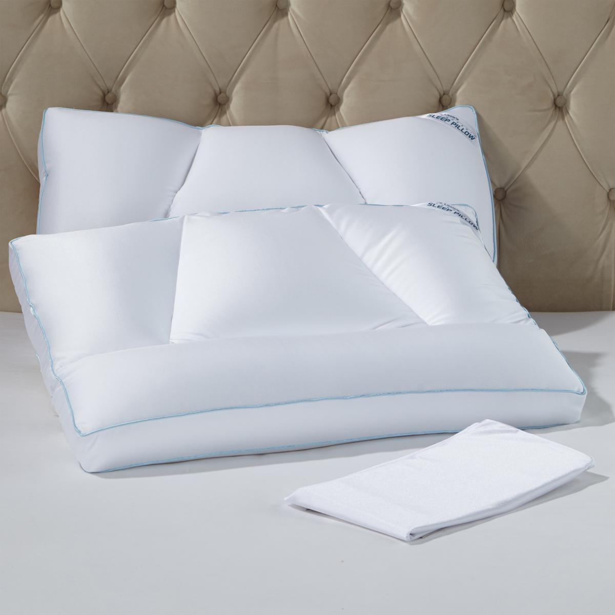 Tony Little DeStress® Micropedic Pillow 2pack w/2 Pillowcases King