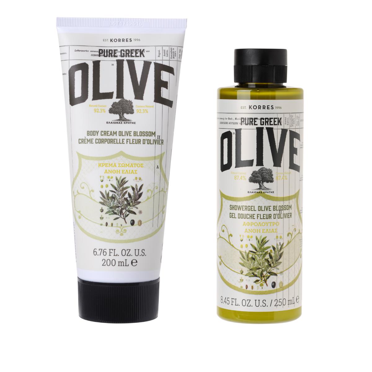 Korres Olive Oil and Blossom Body Duo 8694970 HSN