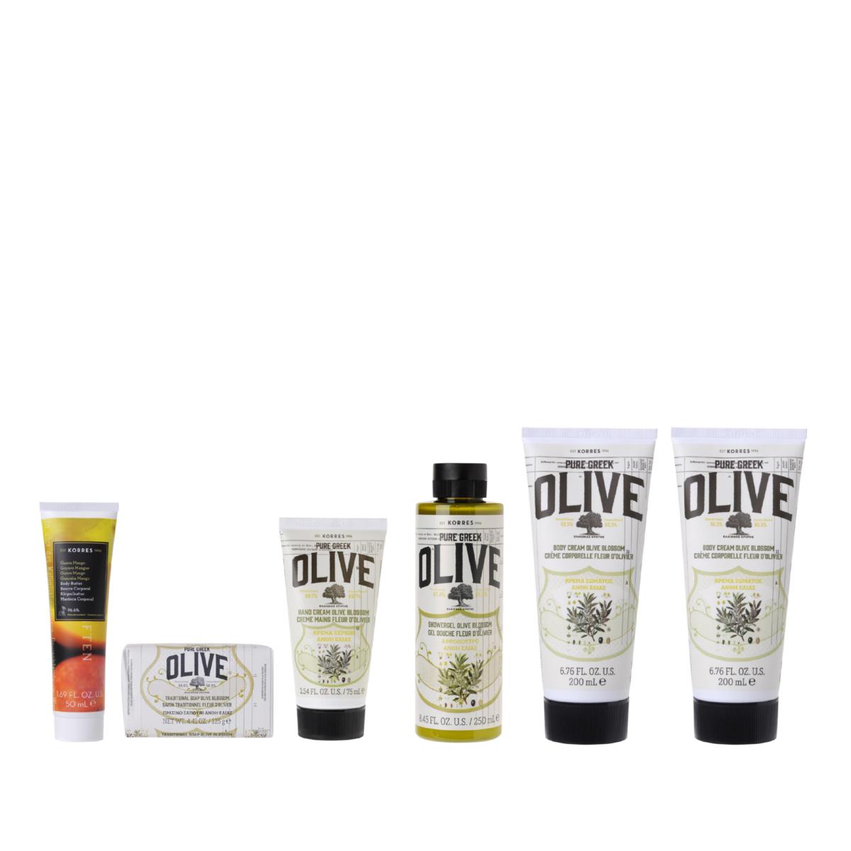 (HSN) Korres Pure Greek Olive Oil 6piece Set