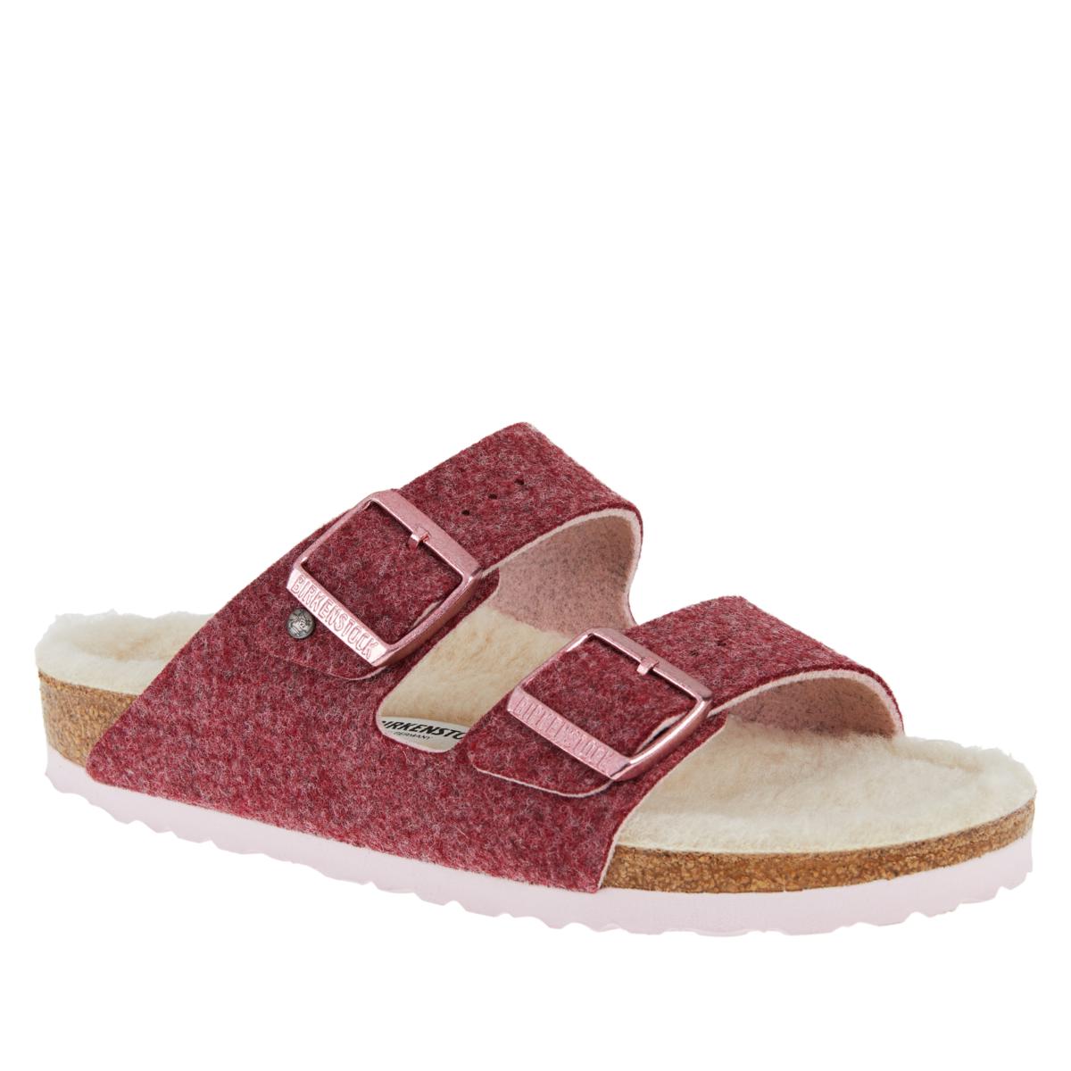 birkenstock happy lamb grey