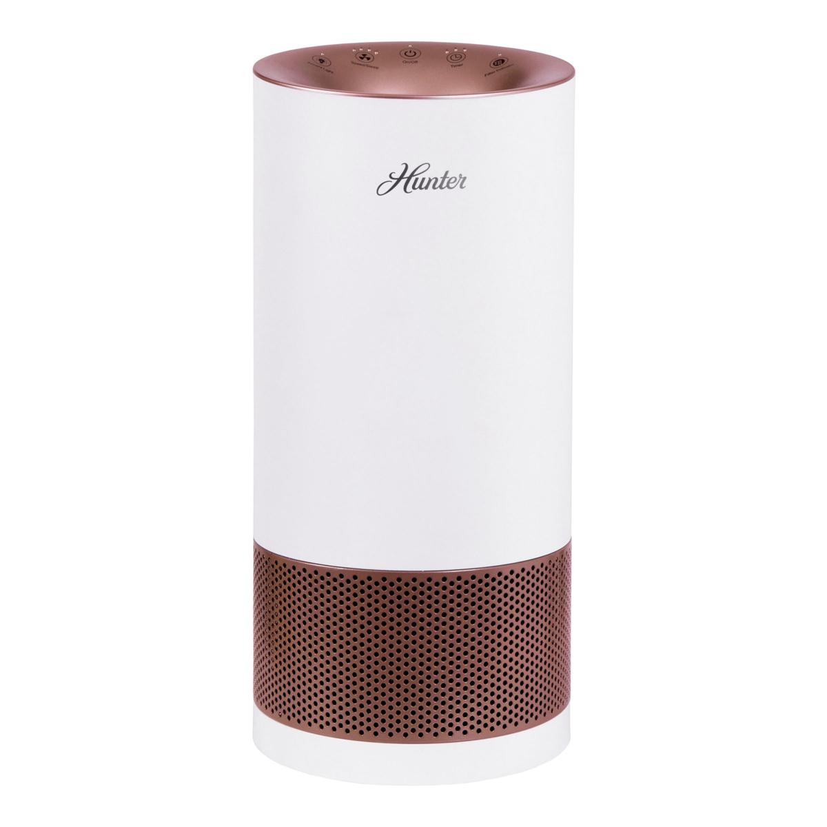 (HSN) Hunter Tower Air Purifier with EcoSilver and True HEPA Filters