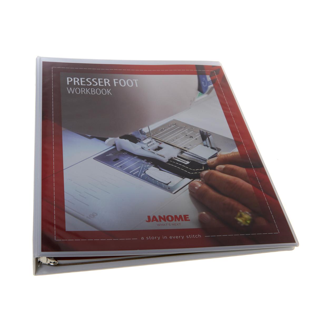 Janome Presser Foot Workbook Reference Guide 9419566 HSN