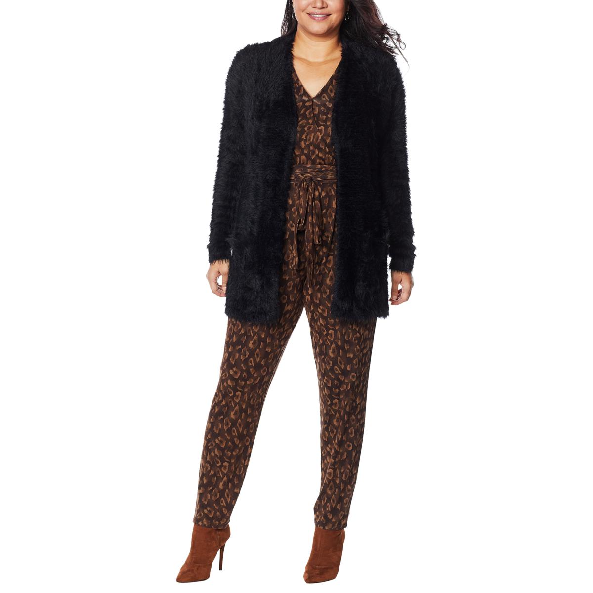 (HSN) Colleen Lopez Snuggle Knit Cozy Cardigan