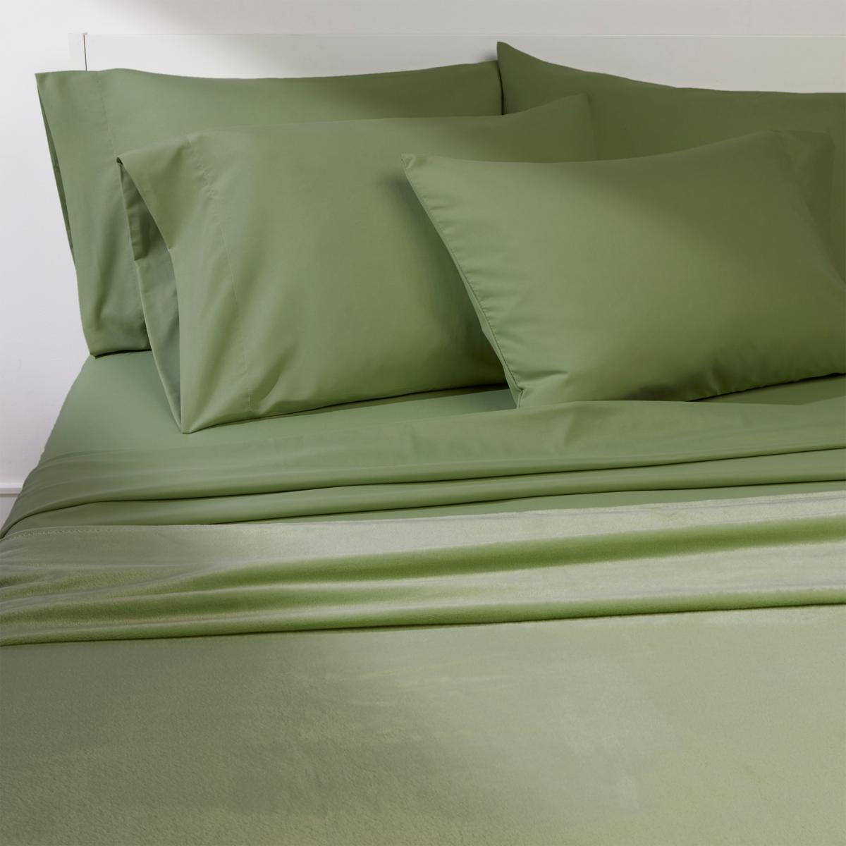 South Street Loft Plush Blanket and 6piece Microfiber Sheet Set