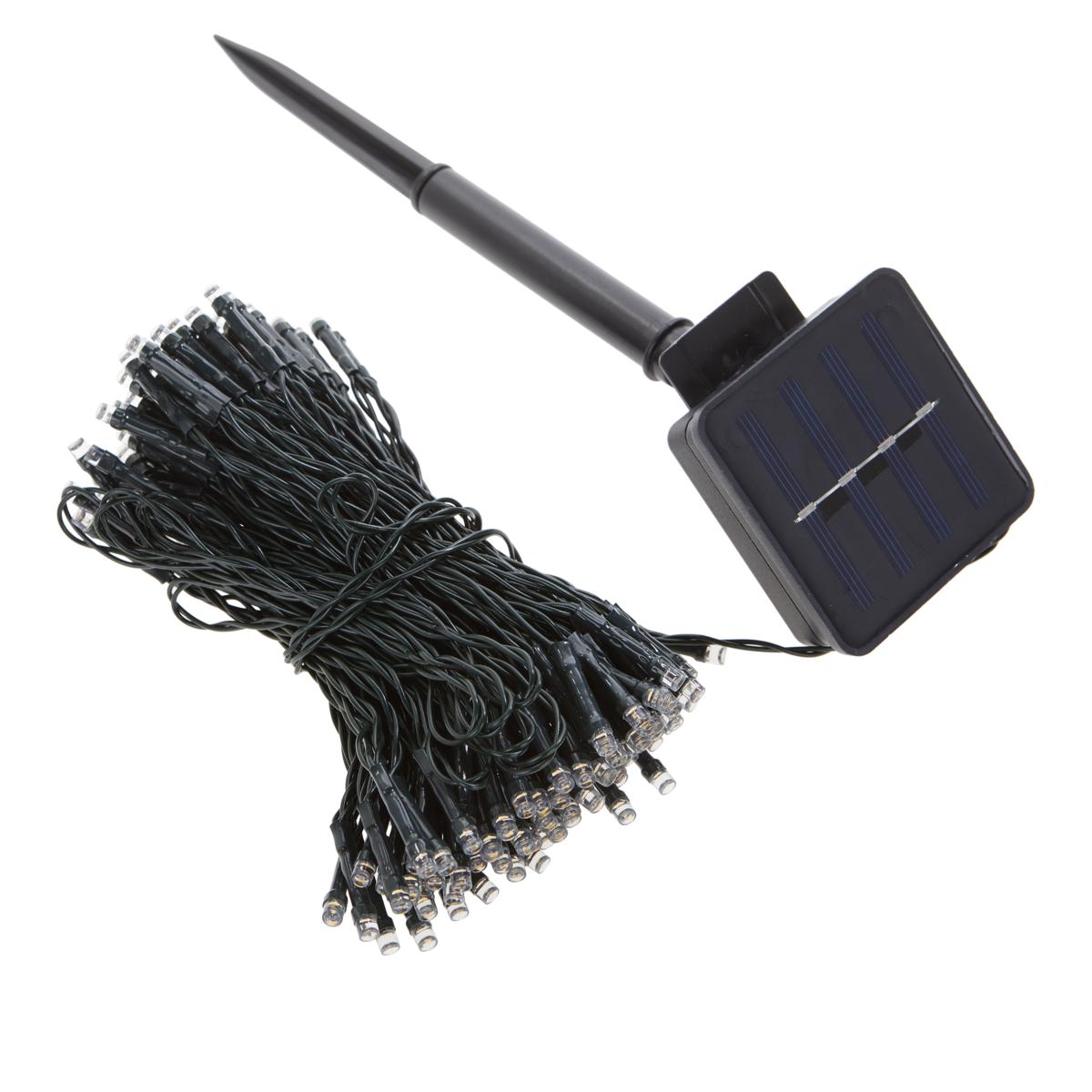 Winter Lane 150LED Strand of SolarPowered Fairy Lights 9928057 HSN