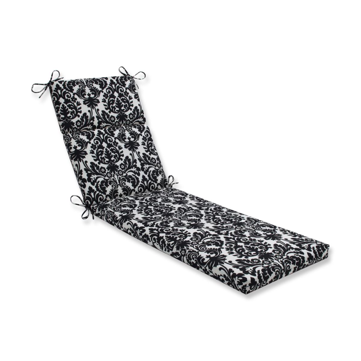 Pillow Perfect Chaise Lounge Cushion Essence Black/Beige 7529843 HSN