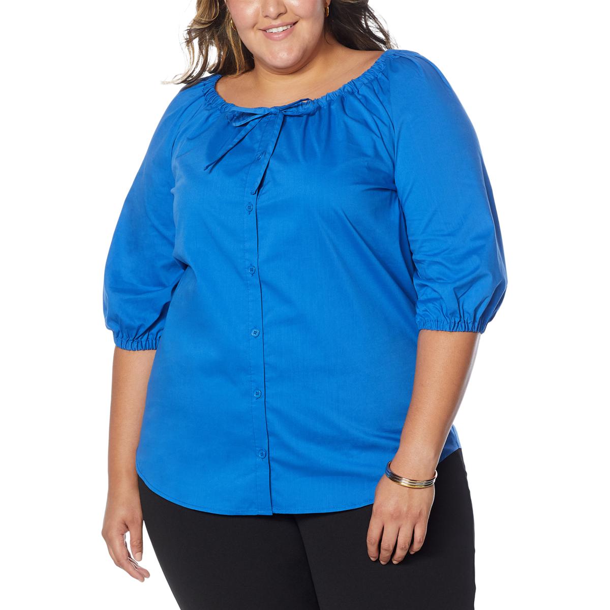 hsn off the shoulder tops