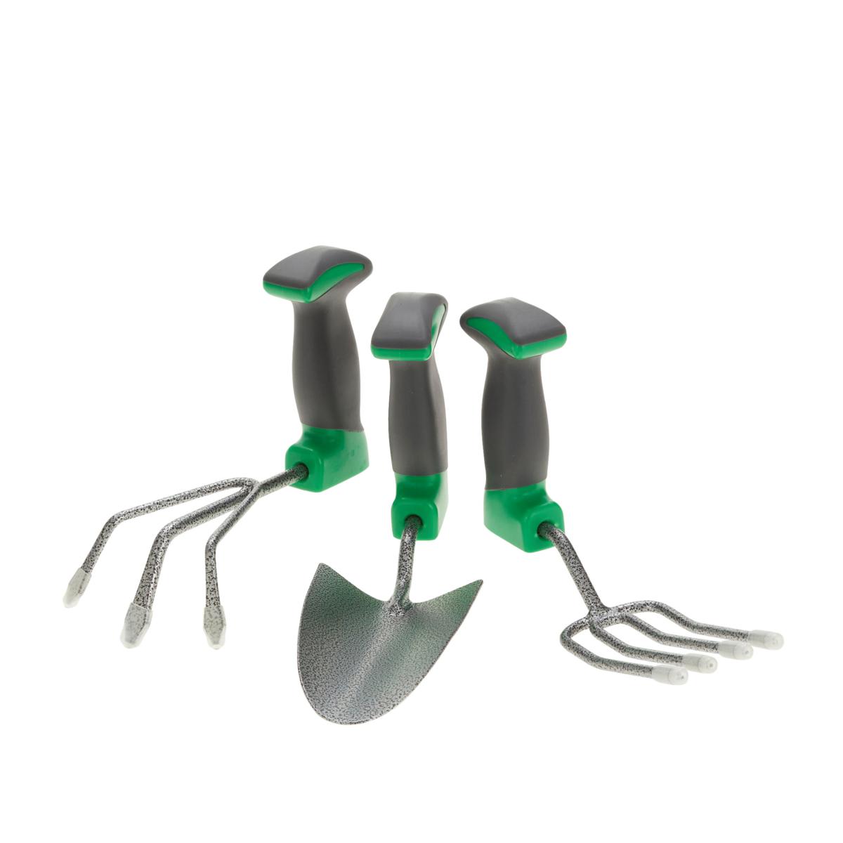 Belmont Garden Tool Set with Cultivator, Trowel and Fork 20013927 HSN