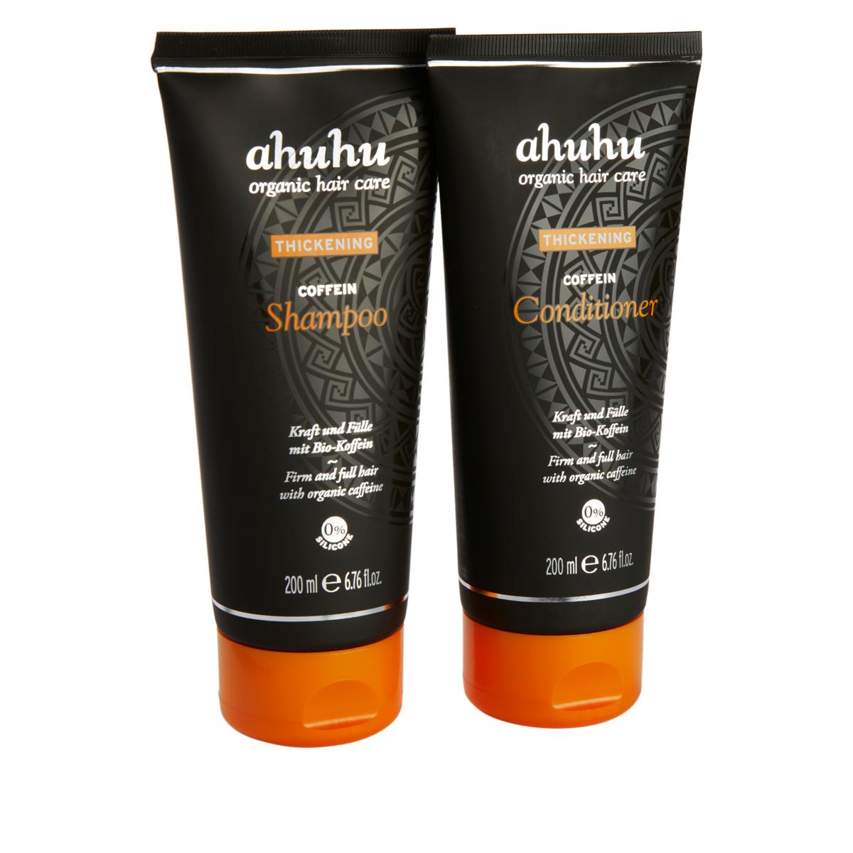 Ahuhu Thickening Coffein Shampoo & Conditioner 20167094 HSN