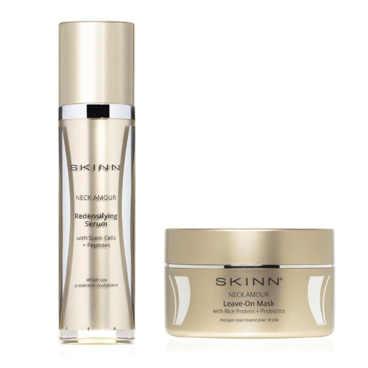 Skinn® Cosmetics Neck Amour Leave-On Mask & Redensify Serum Auto-Ship&r ...