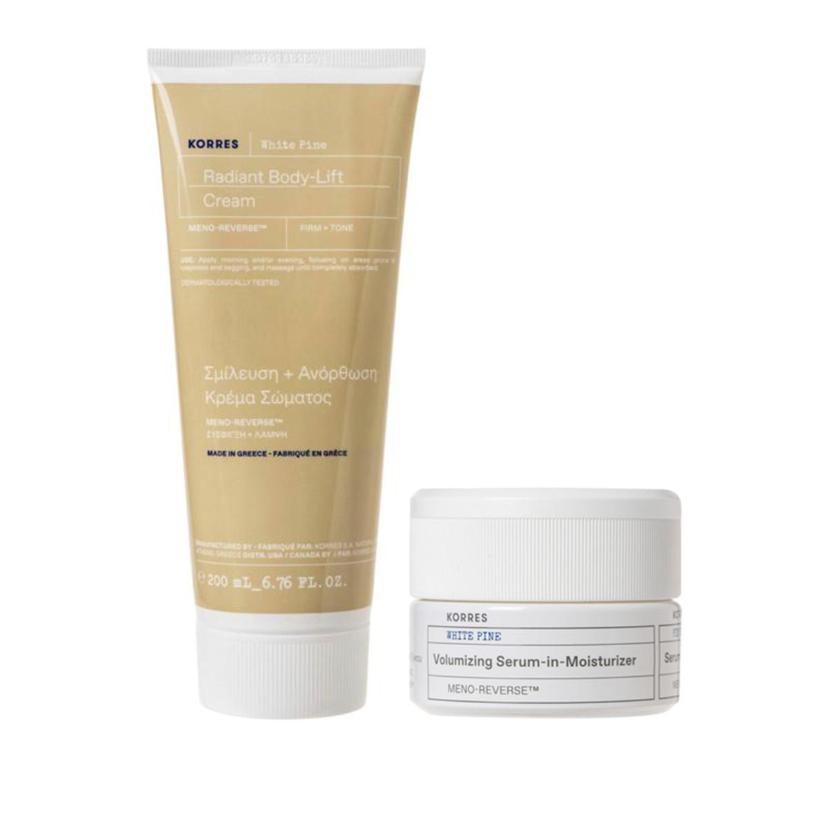 Korres 2piece MenoReverse Body Lift Set 20480923 HSN