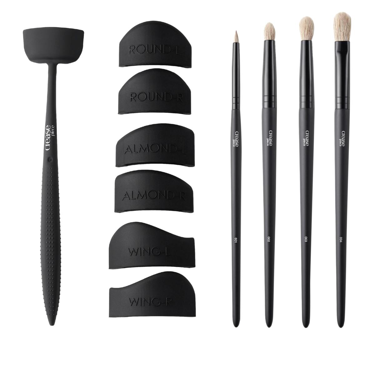 Crease Piece Cut Crease Kit & 4-piece Brush Set - 20529282 | HSN