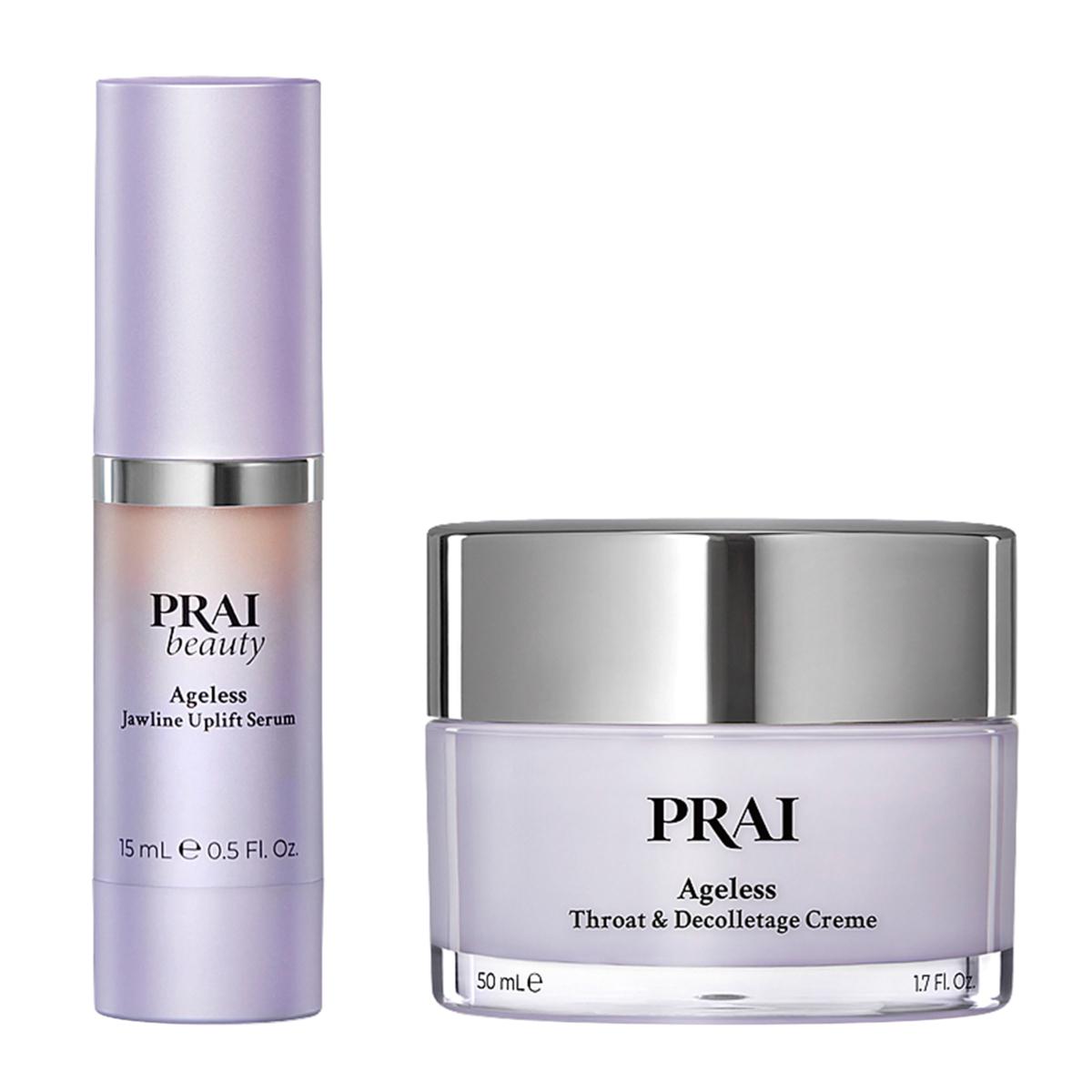 PRAI Beauty Ageless Jawline and Throat & Decolletage Creme Try Me Kit
