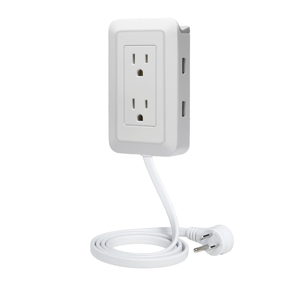 Presto Plug Deluxe Power Outlet Relocator with 6' cord 20619016 HSN