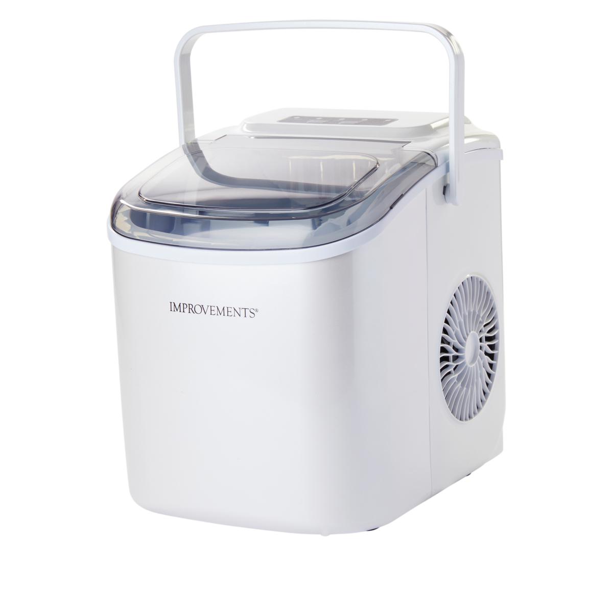 Improvements 26 lb. Portable Compact Ice Maker with Handle 20648379 HSN