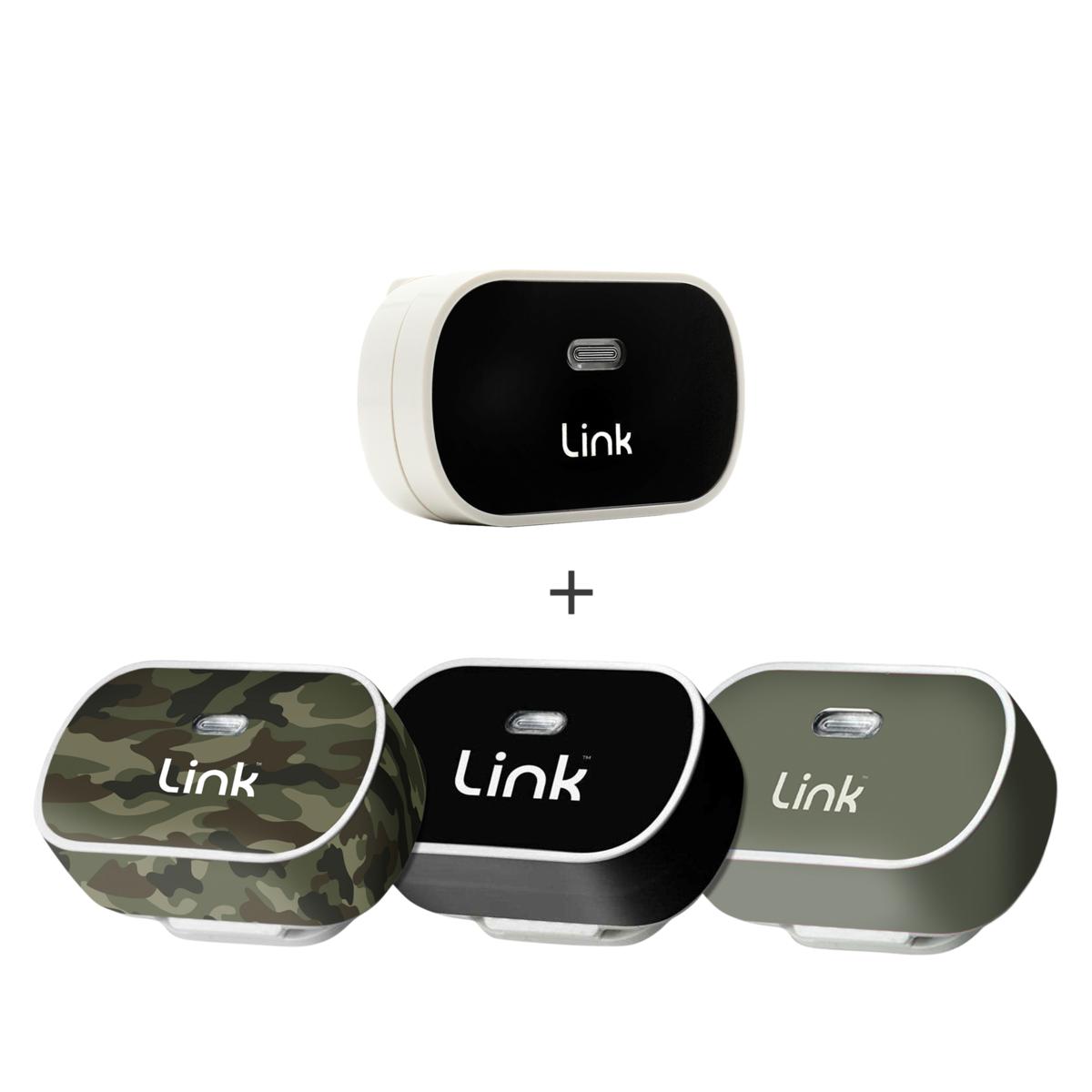 Link My Pet Smart Pet GPS and Activity Tracker with 3 Wraps Quest