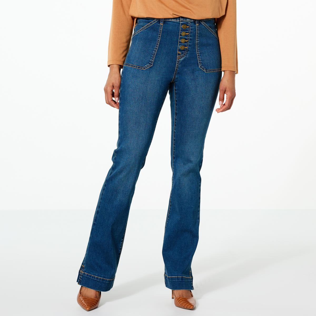 DG2 By Diane Gilman Stretch Velvet Pull-On Trouser – Women’s Black Straight Pants – US Size – Adult